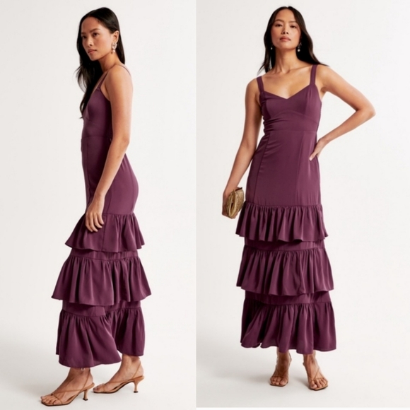 Abercrombie & Fitch Dresses & Skirts - Abercrombie and Fitch ruffle layered maxi dress